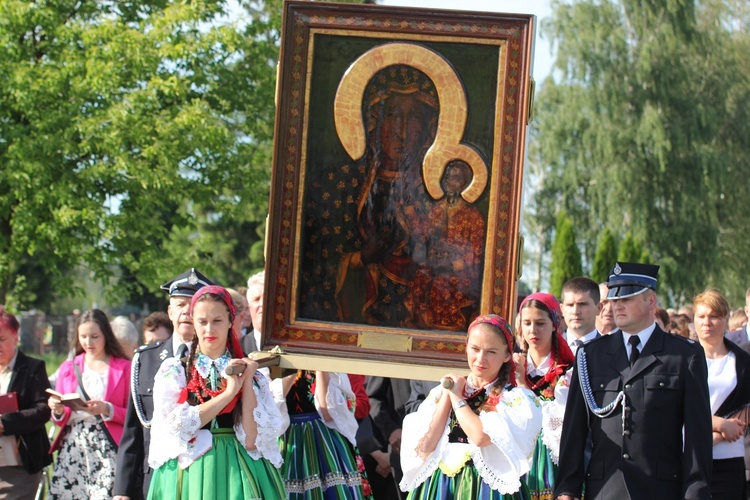 Powitanie ikony MB Częstochowskiej w Boczkach