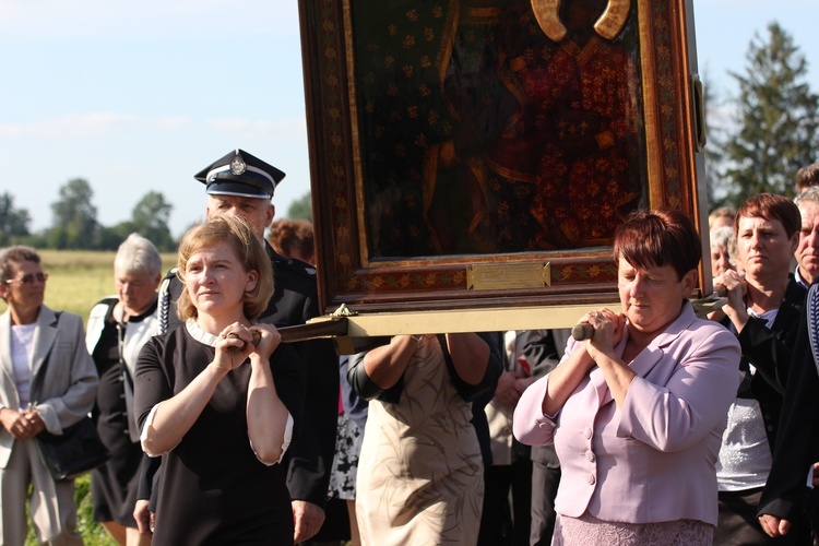 Powitanie ikony MB Częstochowskiej w Boczkach