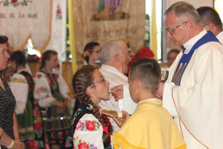 Powitanie ikony MB Częstochowskiej w Boczkach