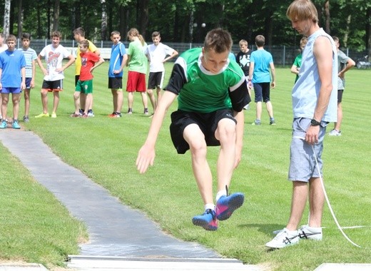 Lekkoatletyczna Spartakiada Służby Liturgicznej w Zabrzegu - 2017