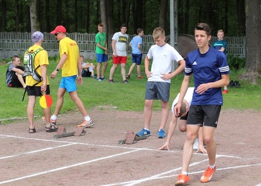 Lekkoatletyczna Spartakiada Służby Liturgicznej w Zabrzegu - 2017