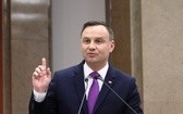 Andrzej Duda na wystawie "#dziedzictwo"