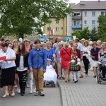 Powitanie ikony MB Częstochowskiej w parafii MB Nieustającej Pomocy w Łowiczu