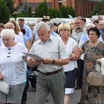 Powitanie ikony MB Częstochowskiej w parafii MB Nieustającej Pomocy w Łowiczu