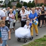 Powitanie ikony MB Częstochowskiej w parafii MB Nieustającej Pomocy w Łowiczu