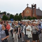 Powitanie ikony MB Częstochowskiej w parafii MB Nieustającej Pomocy w Łowiczu