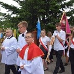 Powitanie ikony MB Częstochowskiej w parafii MB Nieustającej Pomocy w Łowiczu