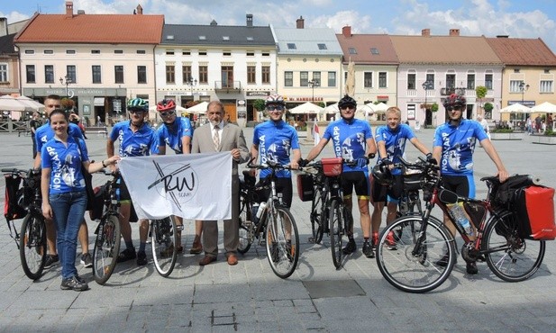 Z burmistrzem Żywca Antonim Szlagorem