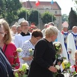 Powitanie ikony MB Częstochowskiej w katedrze łowickiej