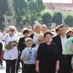 Powitanie ikony MB Częstochowskiej w katedrze łowickiej