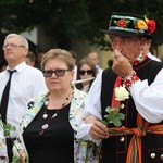 Powitanie ikony MB Częstochowskiej w katedrze łowickiej