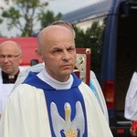 Powitanie ikony MB Częstochowskiej w katedrze łowickiej