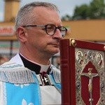 Powitanie ikony MB Częstochowskiej w katedrze łowickiej