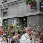 Powitanie ikony MB Częstochowskiej w katedrze łowickiej