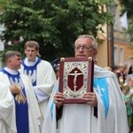 Powitanie ikony MB Częstochowskiej w katedrze łowickiej