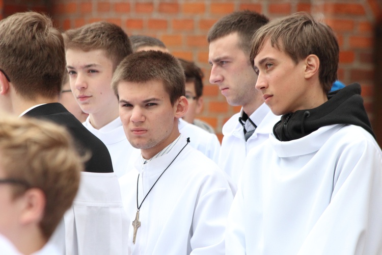 Służba liturgiczna ołtarza w Gietrzwałdzie