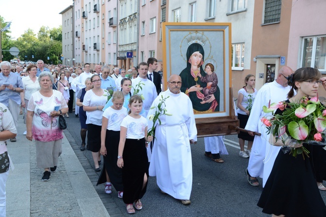 Matka Boża Opolska na ulicach miasta