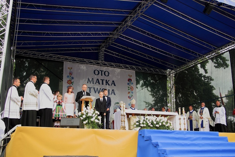 Pożegnanie ikony MB Częstochowskiej w diecezji łowickiej cz. I