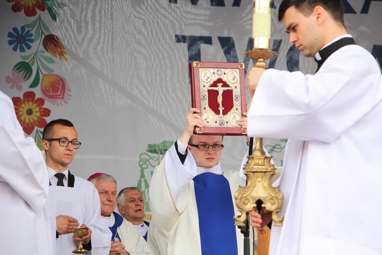 Pożegnanie ikony MB Częstochowskiej w diecezji łowickiej cz. I