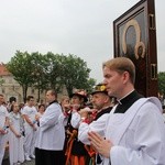 Pożegnanie ikony MB Częstochowskiej w diecezji łowickiej cz. I