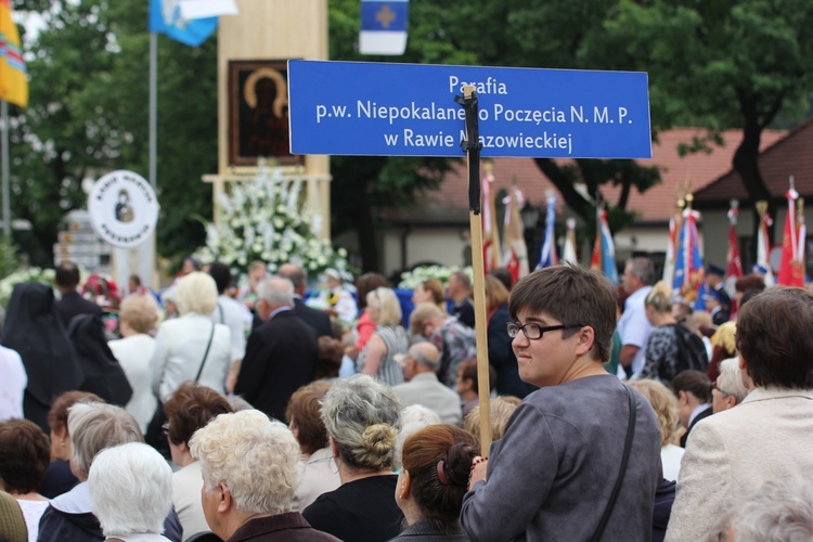 Pożegnanie ikony MB Częstochowskiej w diecezji łowickiej cz. III