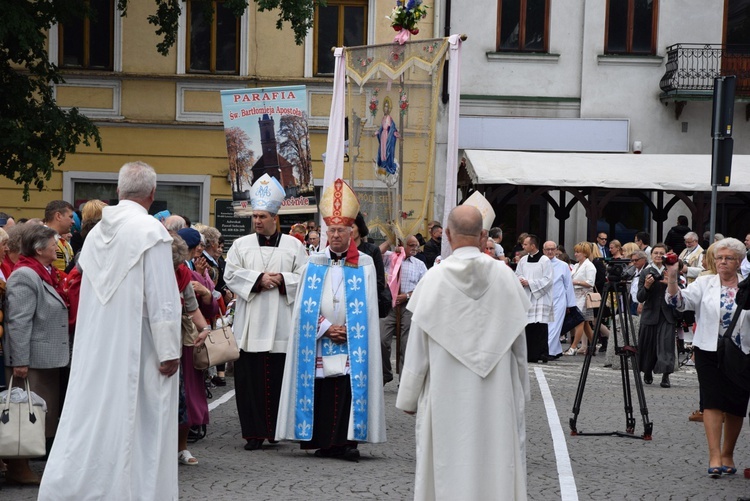 Pożegnanie ikony MB Częstochowskiej w diecezji łowickiej cz. II