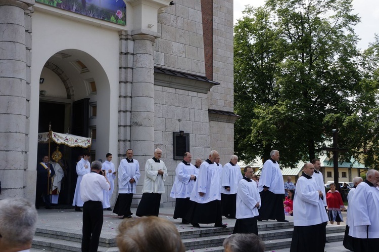 Uroczystości odpustowe w parafii NSPJ w Nowym Targu 