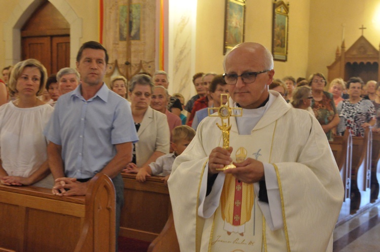 Relikwie papieża w Wadowicach Górnych