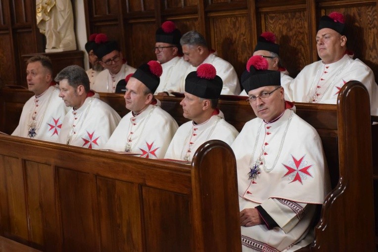 Instalacja kapituły kolegiackiej w Strzegomiu