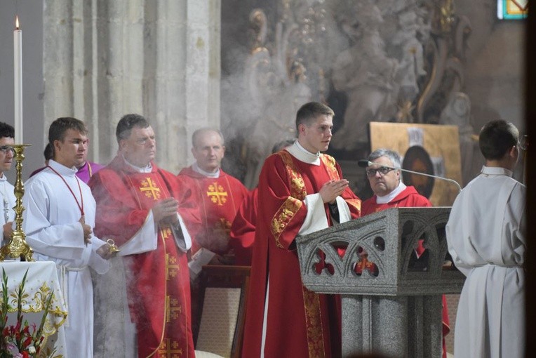 Bierzmowanie w strzegomskiej bazylice