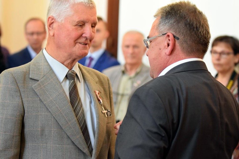 Wręczenie Krzyży Wolności i Solidarności