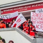 Protest ratowników medycznych