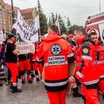 Protest ratowników medycznych