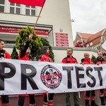 Protest ratowników medycznych