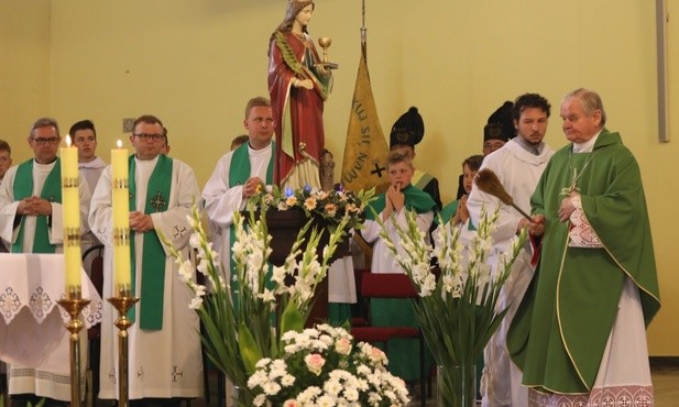 Jubileuszowa Msza Święta sprawowana pod przewodnictwem bp. Tadeusza Rakoczego