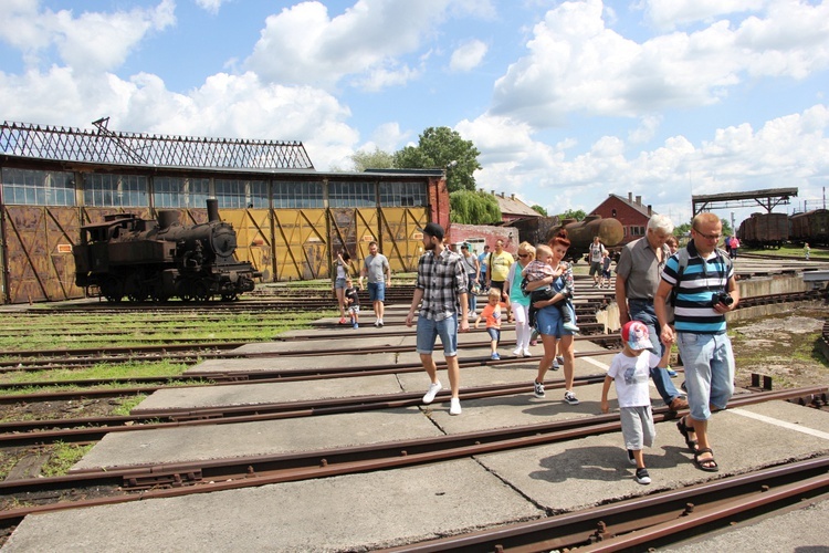 Dzień otwarty w skierniewickiej parowozowni