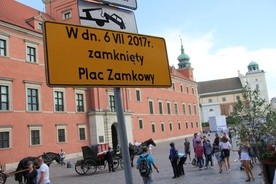 Wiele ulic i placów będzie zamkniętych