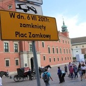 Wiele ulic i placów będzie zamkniętych