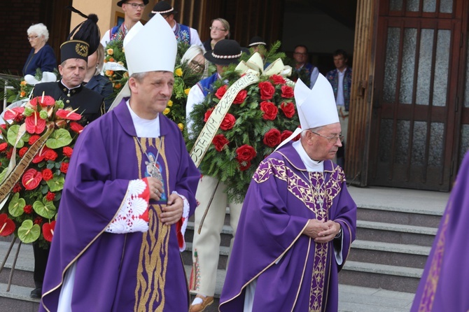 Ostatnie pożegnanie śp. ks. kan. Franciszka Janczego