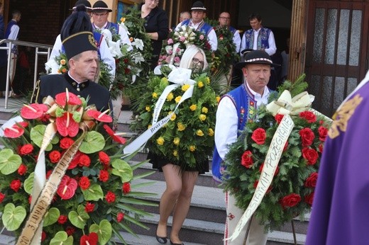 Ostatnie pożegnanie śp. ks. kan. Franciszka Janczego