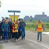 ▲	Do przejścia z Malborka jest 18 kilometrów, toteż wędrówka nie jest zbyt wyczerpująca.