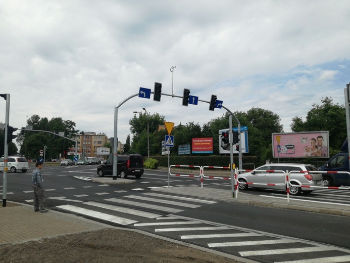 Nowe skrzyżowanie zamiast ronda w Rybniku