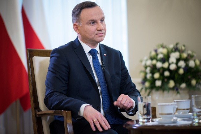 Prezydent A. Duda: Wizyta prezydenta Trumpa jest naprawdę niezwykle ważna