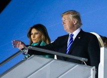 Donald Trump już w Polsce