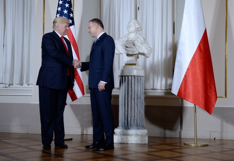 Spotkanie Duda - Trump