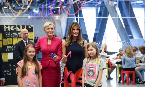 Pierwsze damy USA i Polski w Belwederze i CN Kopernik