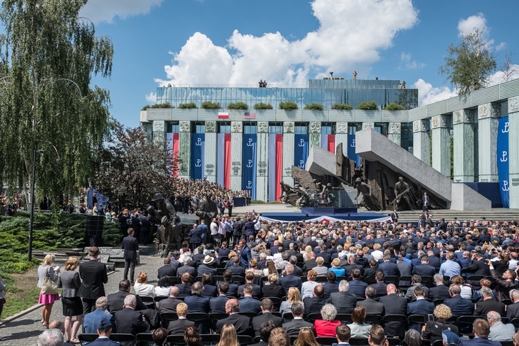 Donald Trump w Warszawie