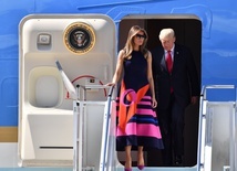 Trump przyleciał do Niemiec, gdzie weźmie udział w szczycie G20