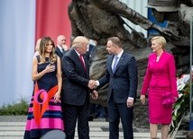 Prezydent: Trump zagwarantował nam bezpieczeństwo