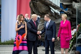 Prezydent: Trump zagwarantował nam bezpieczeństwo